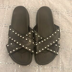 Studded sandals